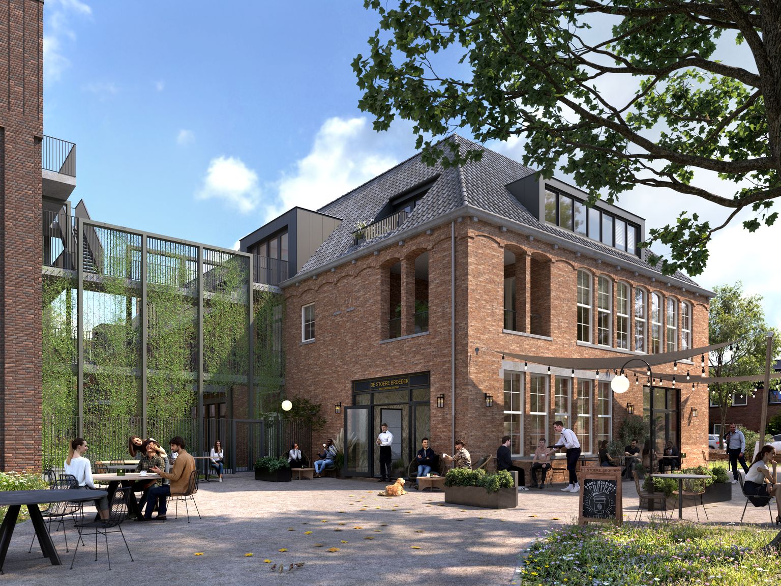 Nieuwbouw Fraterspark Sint Jan Oss Hoek Mavo